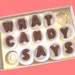 Personalized Men Valentines Day Gift Women Teen Kid Gift for Her Him Anniversary Birthday 15 pc Large Milk Chocolate Letters Box Cool