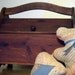 Vintage Cedar Sewing Box Plus Teddy Bear Reserve for Laurie