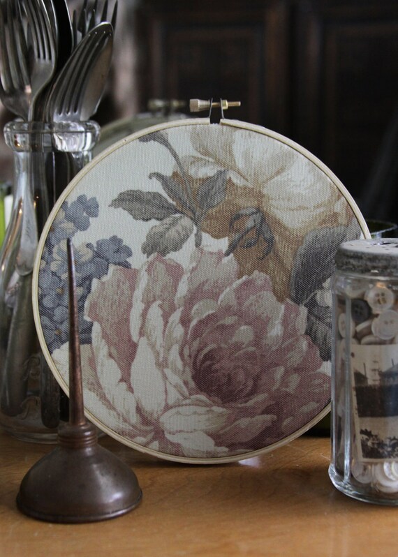 Items similar to Embroidery Hoop Wall Decor on Etsy