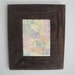 Handmade Custom Reclaimed Redwood Fence Picket Picture Frame 8x10