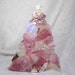 Pink Christmas Tree votive