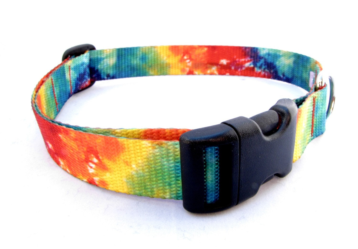 LARGE Tie Dye Dog Collar