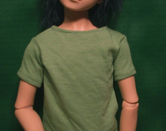 60cm BJD Plain Lime Green Shirt SD/SD13