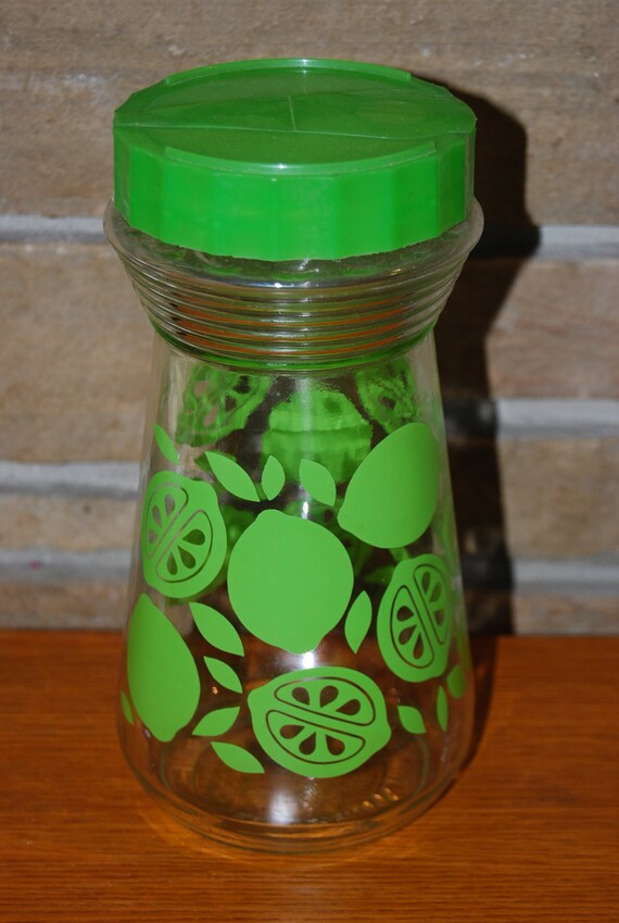 24 Ounce Juice ContainerBright Lime Design