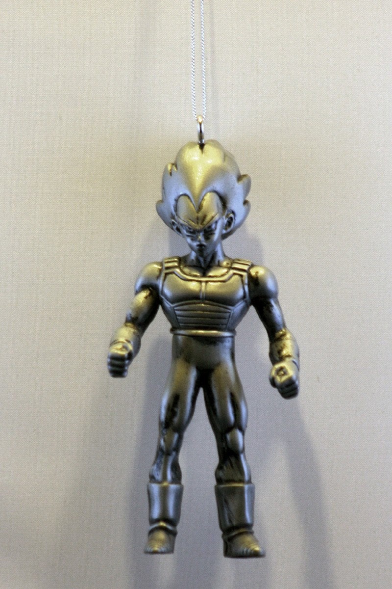 Dragonball Z Vegeta Christmas Ornament by ReGeekery on Etsy