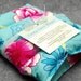 Microwavable Corn Bag Heating Pad / Ice Pack-- Tranquility, Back 10x16
