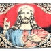 Vintage Retro Jesus Religious Wall Hanging Tapestry Velvet