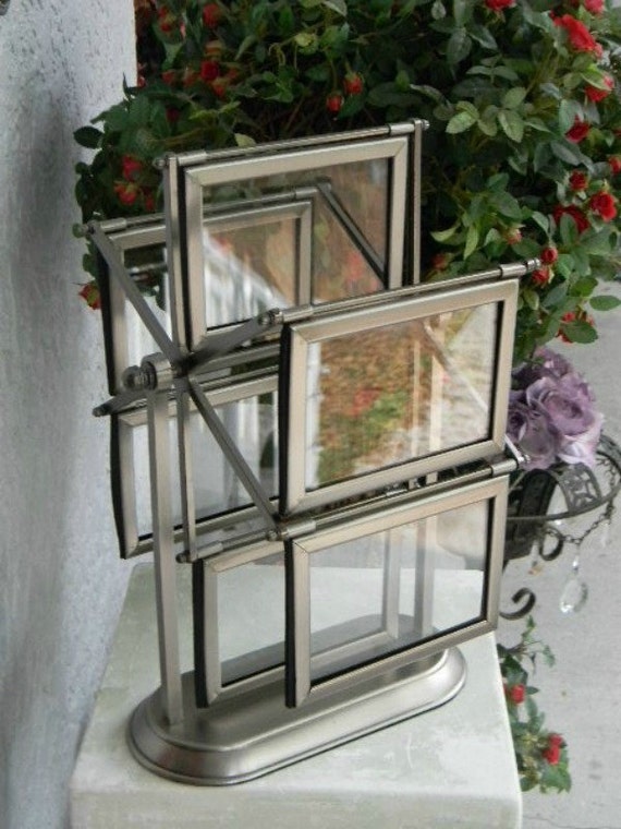 MoDeRN FERRIS WHEEL PiCTuRe FRAME SiLVeR MuLTiPLe FRaMes