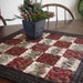 Christmas Quilted Table Runner Red & Green CIJ