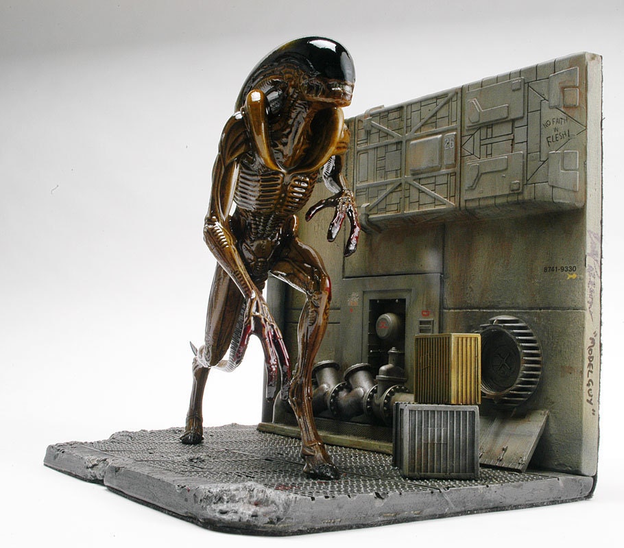 Alien 3 Creature Diorama