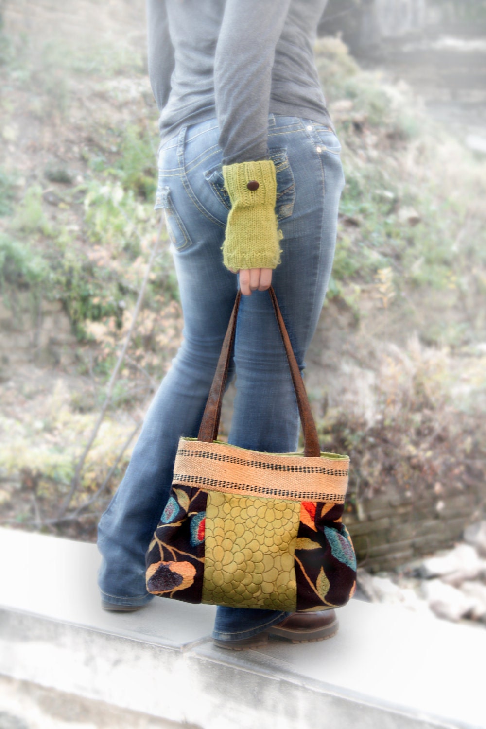 Handbag Purse Everyday bag Uniquely you by cayennepeppybags