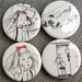 Eloise Upcycled Magnet Set (4)