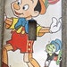 Pinocchio Upcycled / Recycled Switch Plate