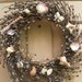 Door Wreath - Sea Shell Wreath - Beach Wreath - Summer Wreath - Nautical Wreath - Mustang Island Sea Shell Pip Berry Wreath