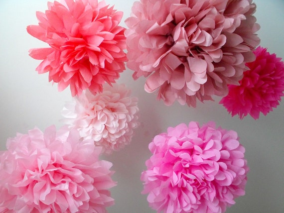 ON SALE WINTER Sale 30 Poms .... Pick Your Colors Il_570xn
