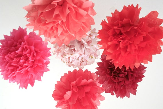 Nursery decor ... 1 Mini Poms ... Pick Your Colors - Budget DIY Il_570xn
