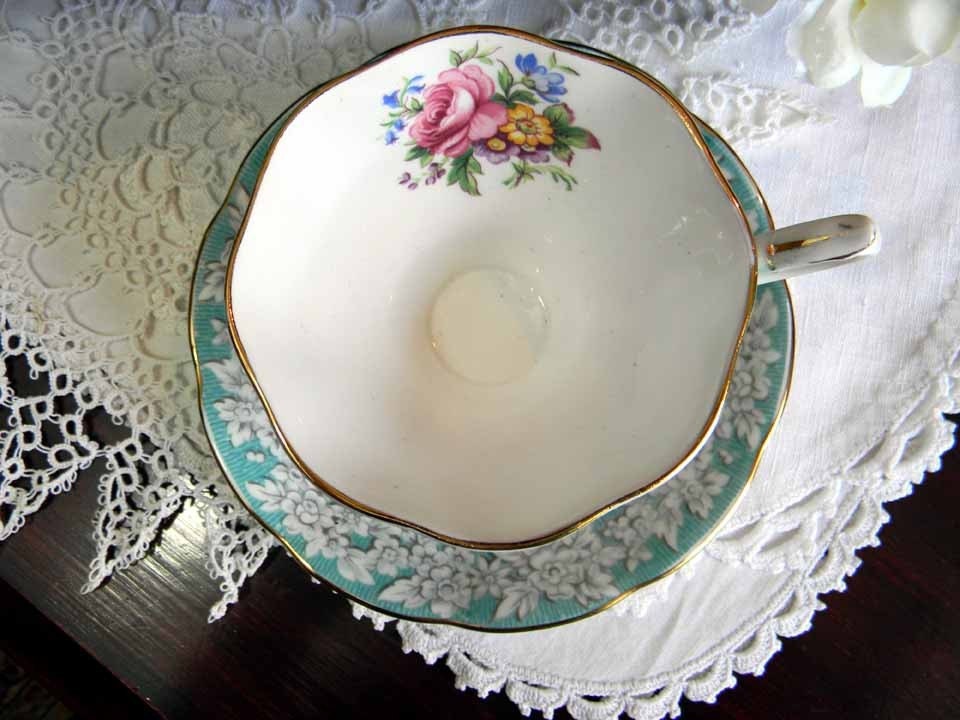 Royal Albert Enchantment Bone China Teacup Tea Cup and Saucer