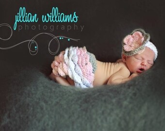 Crochet pattern - crochet diaper cover pattern - diaper cover pattern - crochet headband pattern - baby crochet patterns