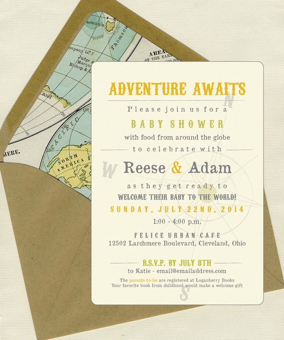 Welcome Baby Invitations 4