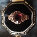 Antique Victorian Garnet Gold Ring