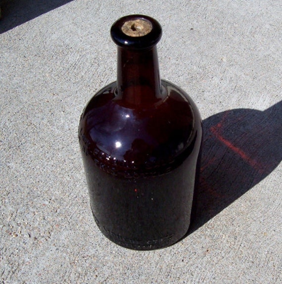 Vintage Brown Drambuie Liqueur Bottle