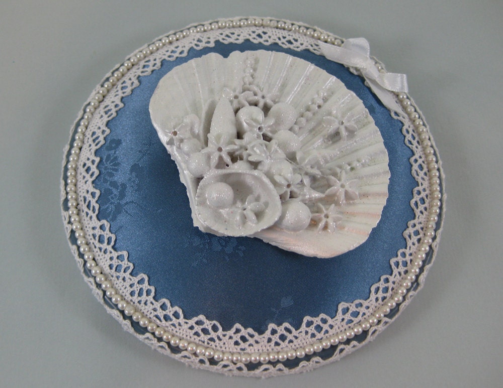 Embroidery Hoop Art Victorian Style Recycled by morebrightideas