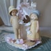 On Hold for Marie Vintage Wedding Cake Topper Holly Hobby and Robbie by Wilton Wedding and Shower DecorationsWishing Well Bonnet Hat