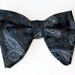 Proud and Proper Paisley Jumbo Clip On Bow Tie