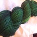 Forest Green DK Weight Superwash Merino Wool Yarn