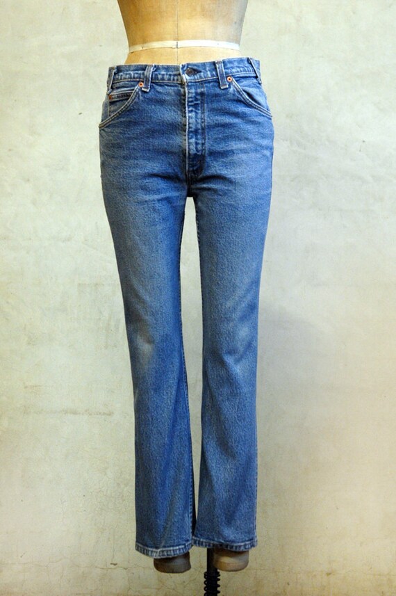 Levis 517 Denim Jeans // Vintage 80s Levis // 33x28