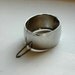 1970s Silver Cuff // Vintage Metallic Bracelet