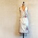 1960s Wrap Dress // Embroidery // Apron Dress
