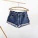 1980s Levis Cut Offs / Vintage Jean Shorts / W 31