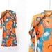1970s Cheongsam Asian Dress // Poppy Fields