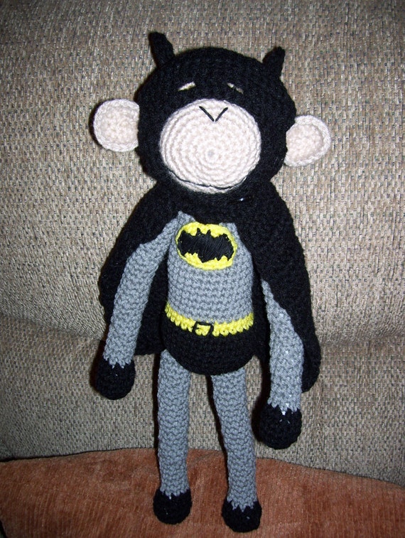 Monkey Batman By Goodmeasure On Etsy