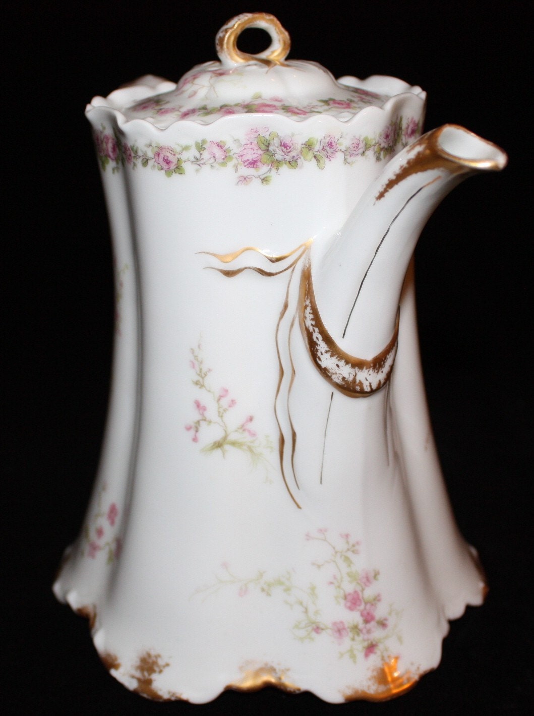 Antique Haviland & Co. Limoges France Coffee Pot