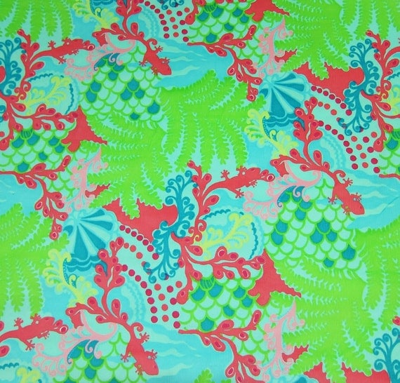 Authentic New Lilly Pulitzer Fabric 2010 Checking In Corduroy   Il 570xN.226779009 