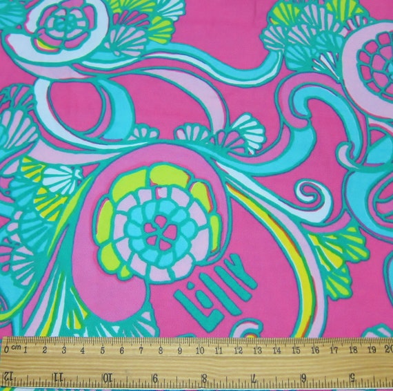 Authentic New Lilly Pulitzer Fabric Shell We Dance 18 x 18