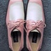 RESERVED for Menji Two Toned Pink and White Mens Shoes