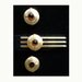 Art Deco Hollywood Cuff links and Tie Bar by Hickock