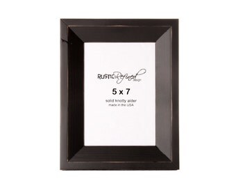 5x7 Haven picture frame - Black, Free Shipping