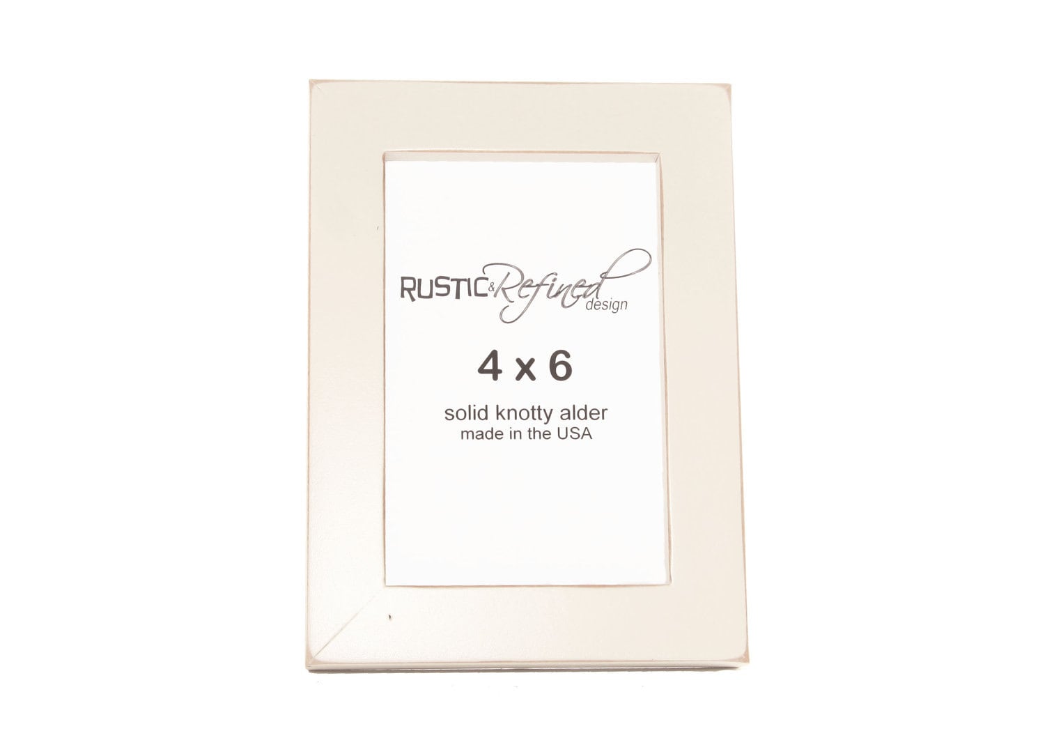 4x6 Gallery 1 picture frame White