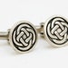 Celtic Knot Cufflinks Men's Cufflinks Irish Cufflinks Steampunk Antique Silver Men's Cuff Links Accessories & Gifts