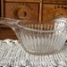 Creamer Depression Glass Ribbed Syrup Creamer 1950s