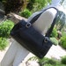 Vintage Nordstrom Leather Handbag Satchel Purse Leather Bag Black Dior