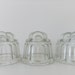 Vintage jelly mould - glass jello mold - half pint mould - kitchenalia - kitchenware