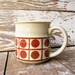 Vintage Modern Stoneware Mug
