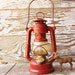 Vintage Red Lantern Feuerhand 175