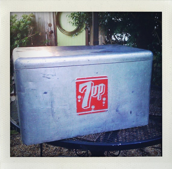 7up ice chest