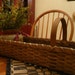 Primitive Handwoven Long & Skinny Basket